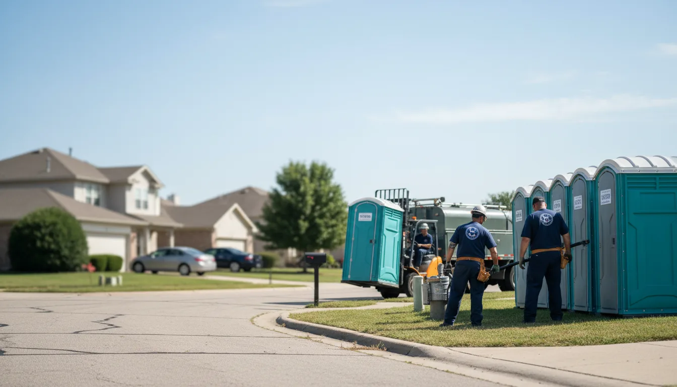 Porta Potty Rental in Roseglen, ND near me